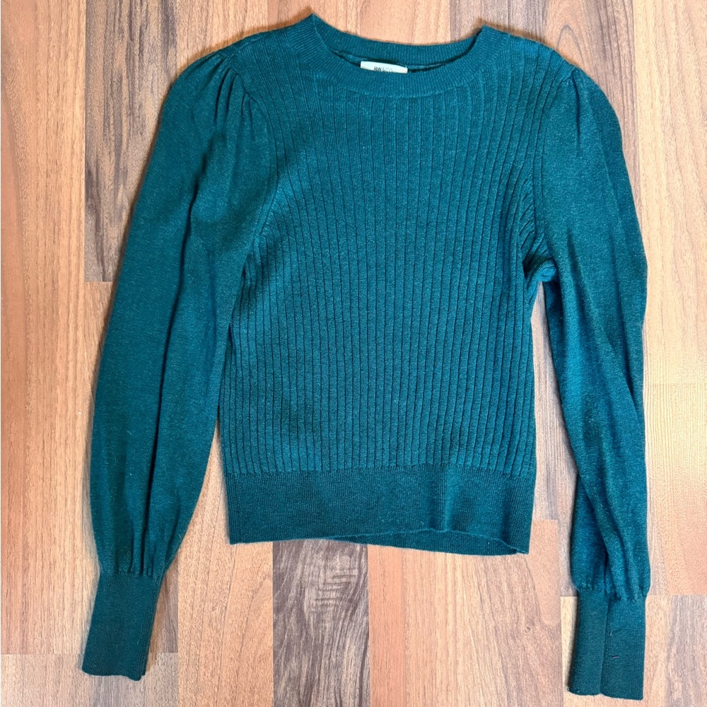 RW&CO. Deep Teal Women's Crew Neck Sweater